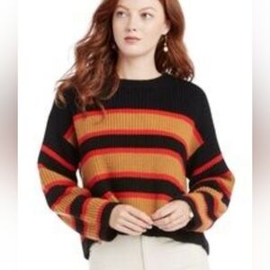 Sanctuary Multicolor Ezra Striped Knit Sweater
